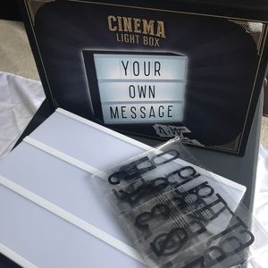 New Cinema Light Box- Signage